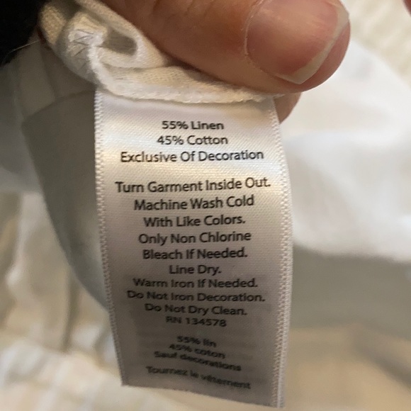 Perfect! Vineyard Vines linen tunic 🐳 - Picture 11 of 11